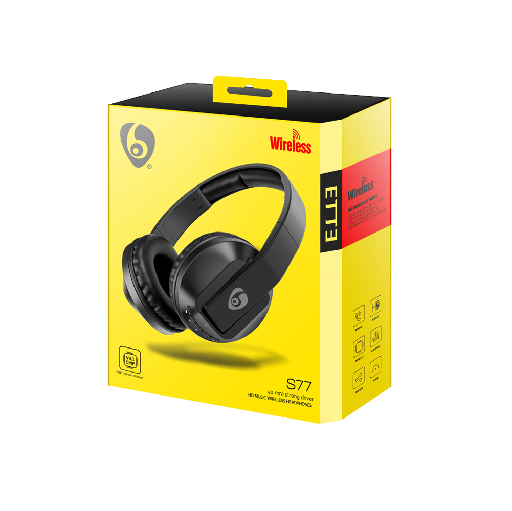 Слушалки с Bluetooth, Ovleng S77, Различни цветове - 20340