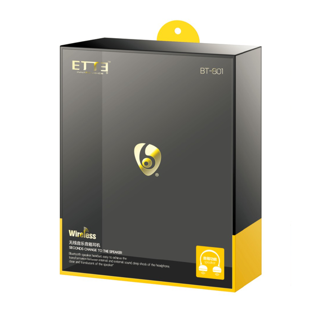 Слушалки с Bluetooth Ovleng BT-801, Тонколона, Различни цветове - 20372