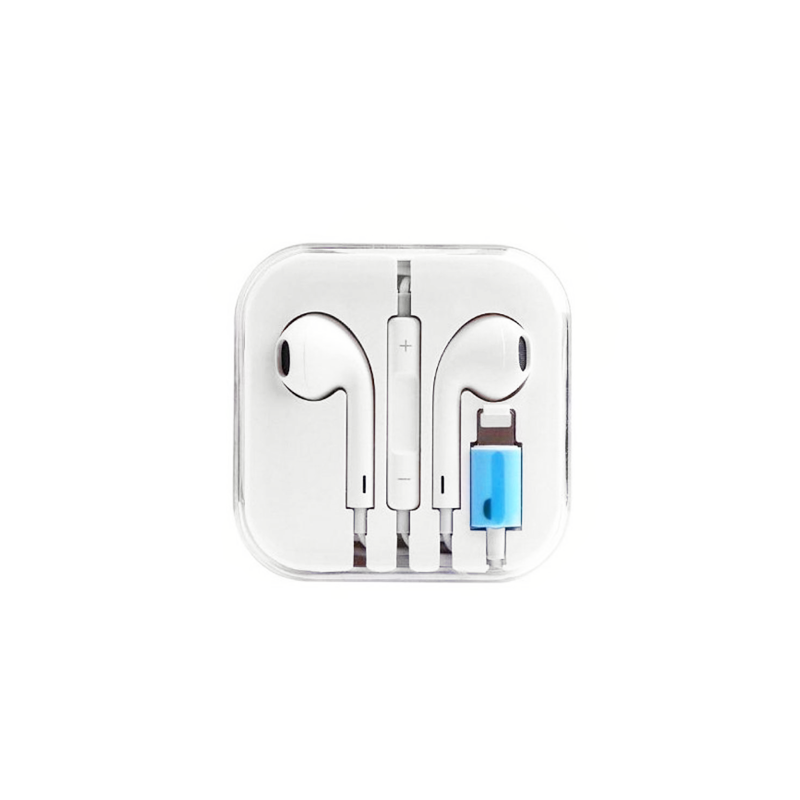 Слушалки No brand, За Iphone X, Lightning, Bluetooth, С микрофон, Бял - 20406