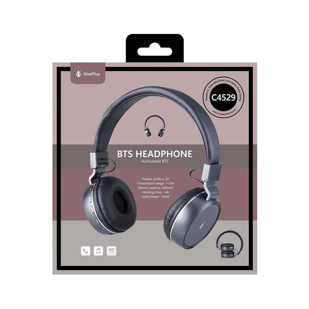 Слушалки с Bluetooth Moveteck C4529, Различни цветове - 20448