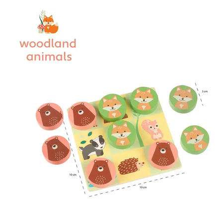 Дървен Морски Шах с животни - Woodland Animals - снимка 3