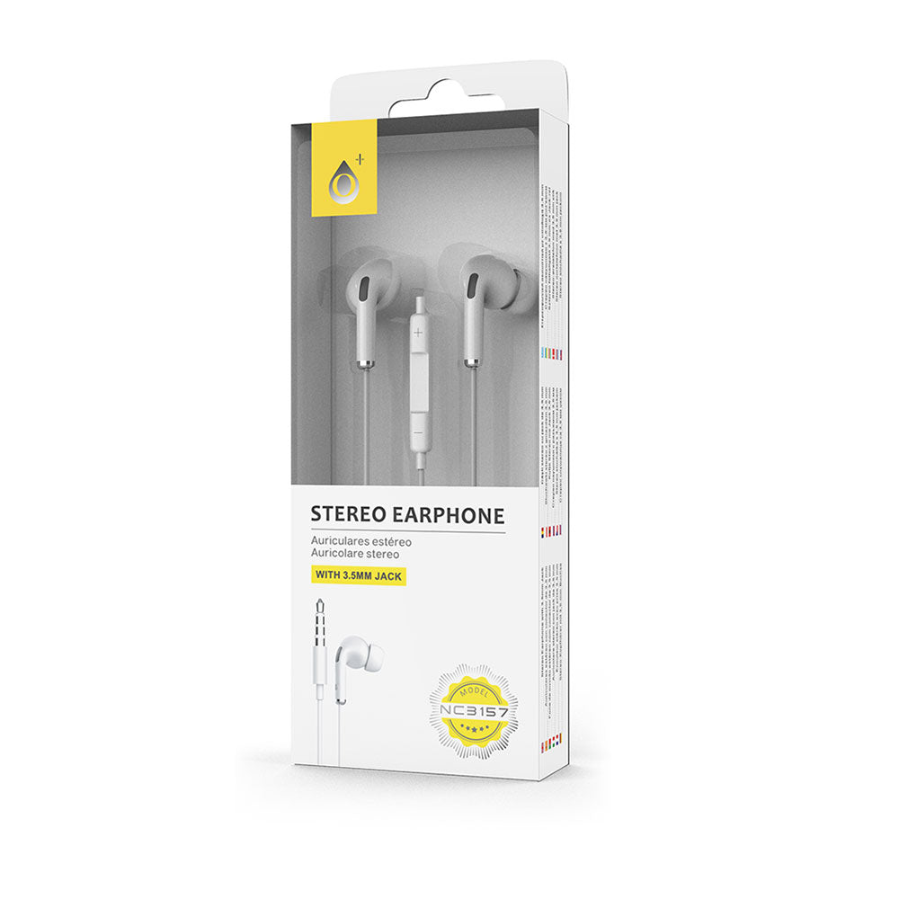 Слушалки за мобилни устройства One Plus NC3157, Mикрофон, Бял  - 20504