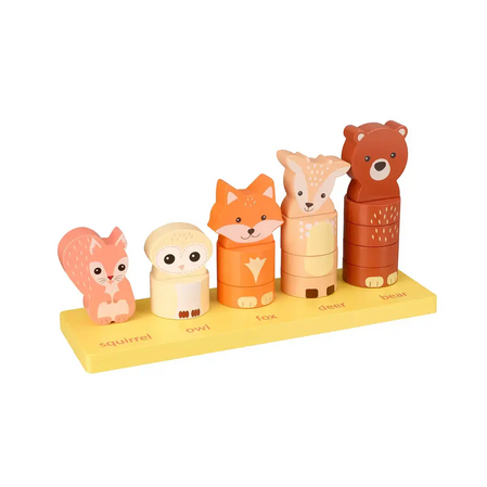Низанка за броене с животни - Woodland Animals