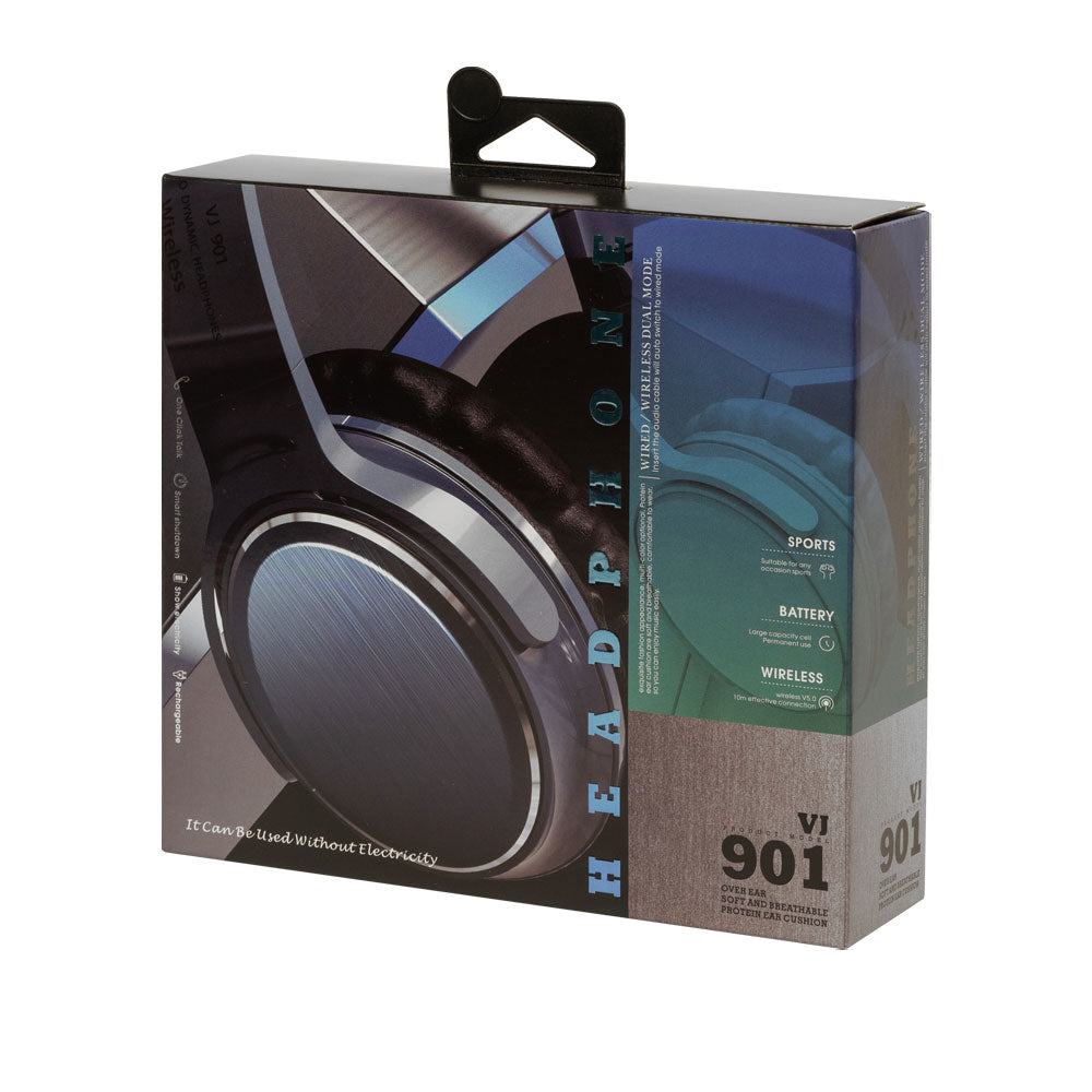 Слушалки с Bluetooth Oakorn VJ-901, FM, SD, Различни цветове - 20539