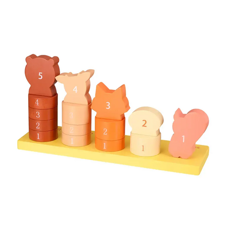 Низанка за броене с животни - Woodland Animals - снимка 2