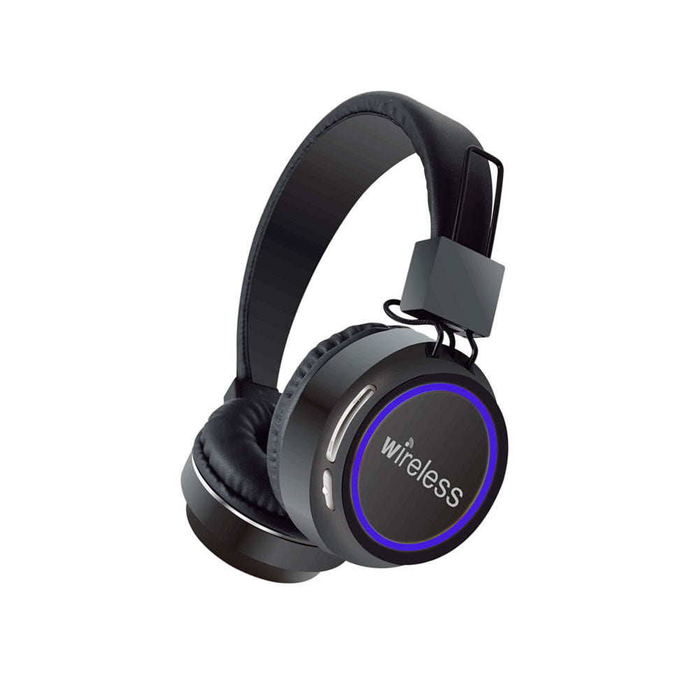 Слушалки с Bluetooth Oakorn T550BT, FM, SD, Черен - 20541