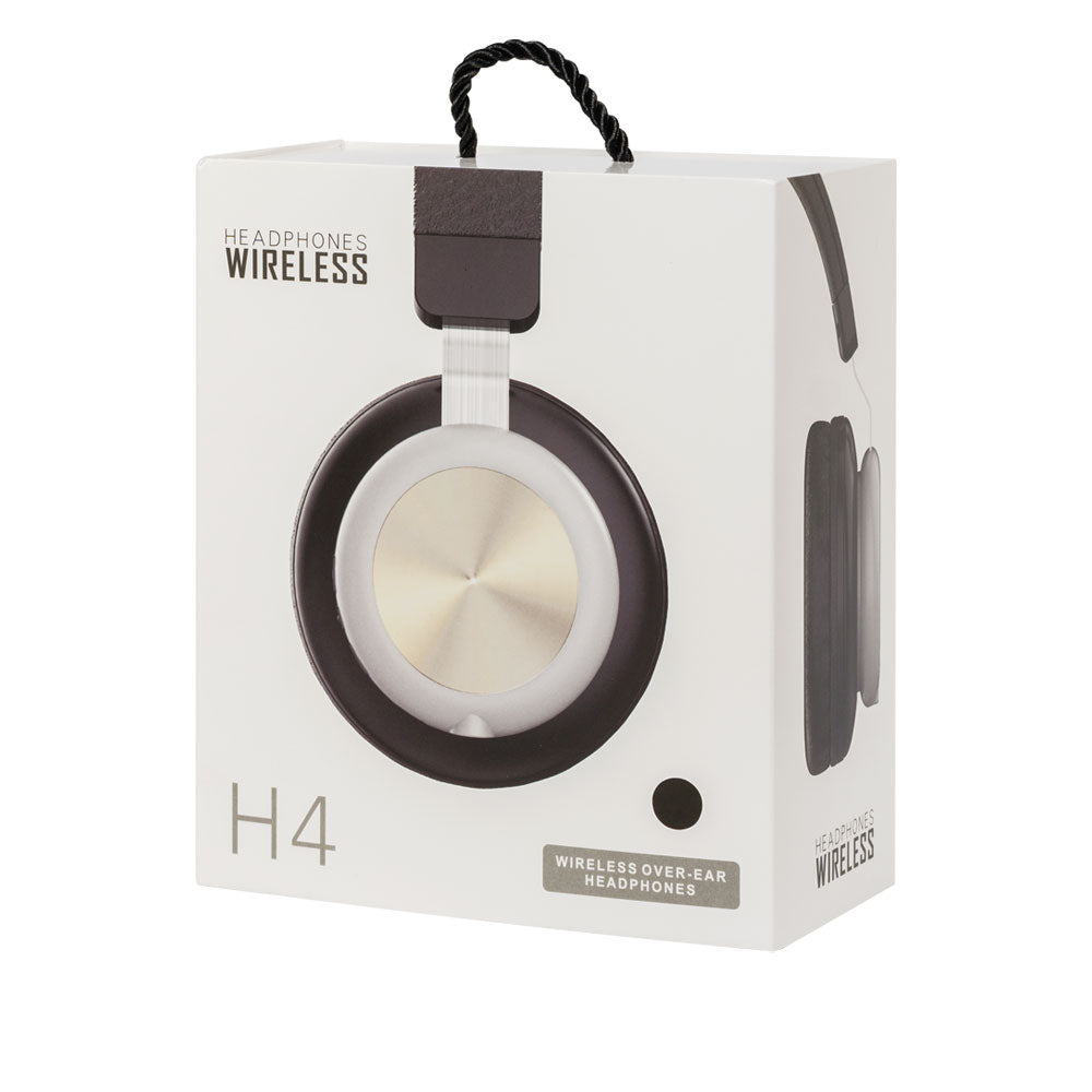 Слушалки с Bluetooth Oakorn H4, FM, SD, Черен - 20542