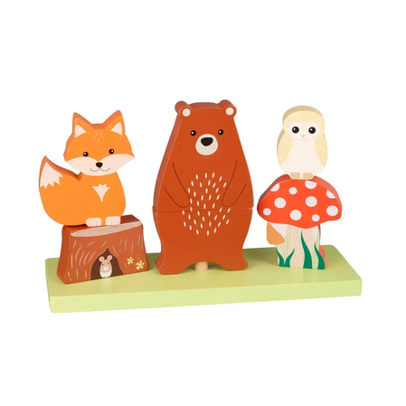 Пъзел низанка с животни - Woodland Animals