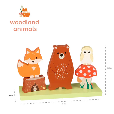 Пъзел низанка с животни - Woodland Animals - снимка 3