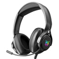 Слушалки Onikuma X16, За компютър, Микрофон, Подсветка, 3.5mm, USB, Черен - 20676