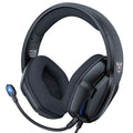 Слушалки Onikuma X27, За компютър, Микрофон, Подсветка, 3.5mm, USB, Черен - 20775