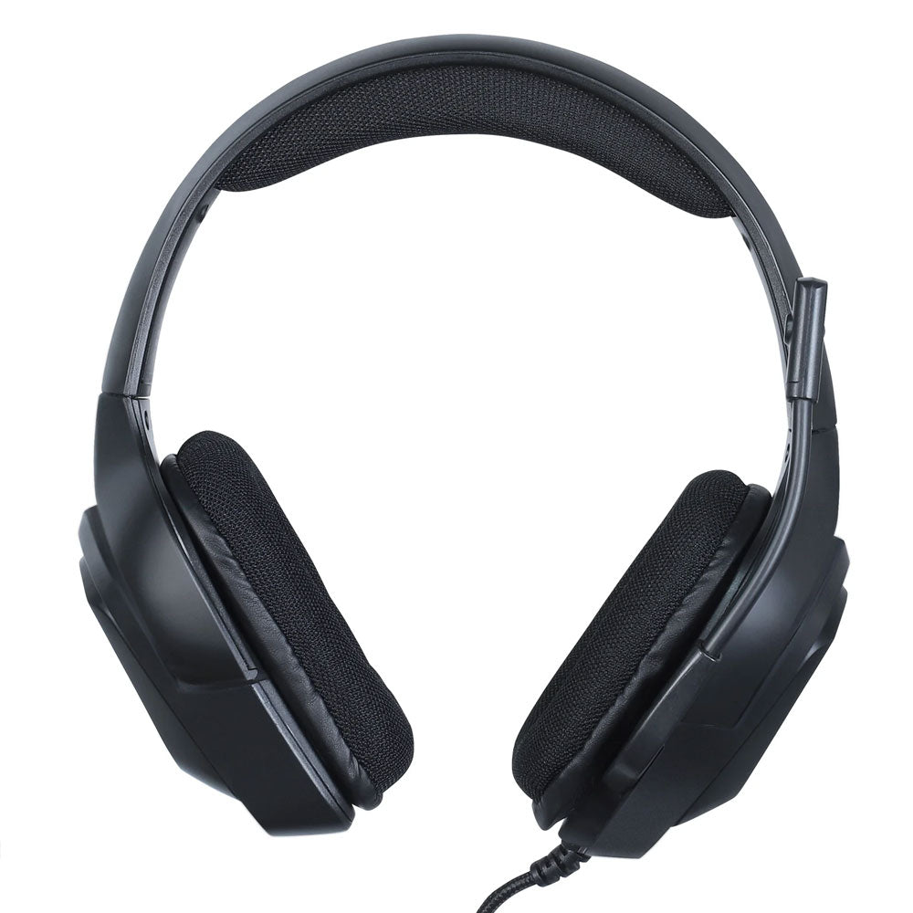 Слушалки Onikuma K20, За компютър, Микрофон, Подсветка, 3.5mm, USB, Черен - 20777