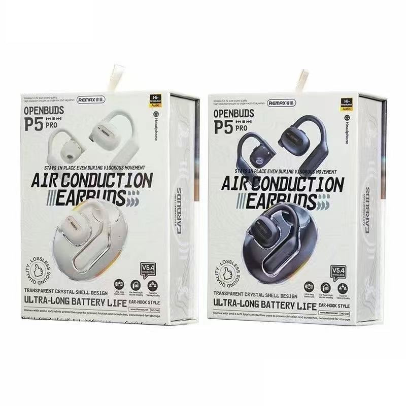 Bluetooth слушалки Remax OpenBuds P5 Pro, Черен - 20805