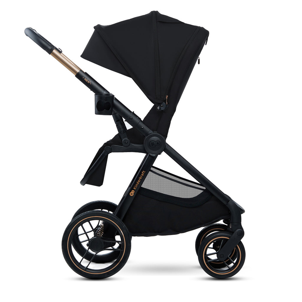 KinderKraft бебешка количка 2в1 NEA 2.0 MIDNIGHT BLACK - снимка 5