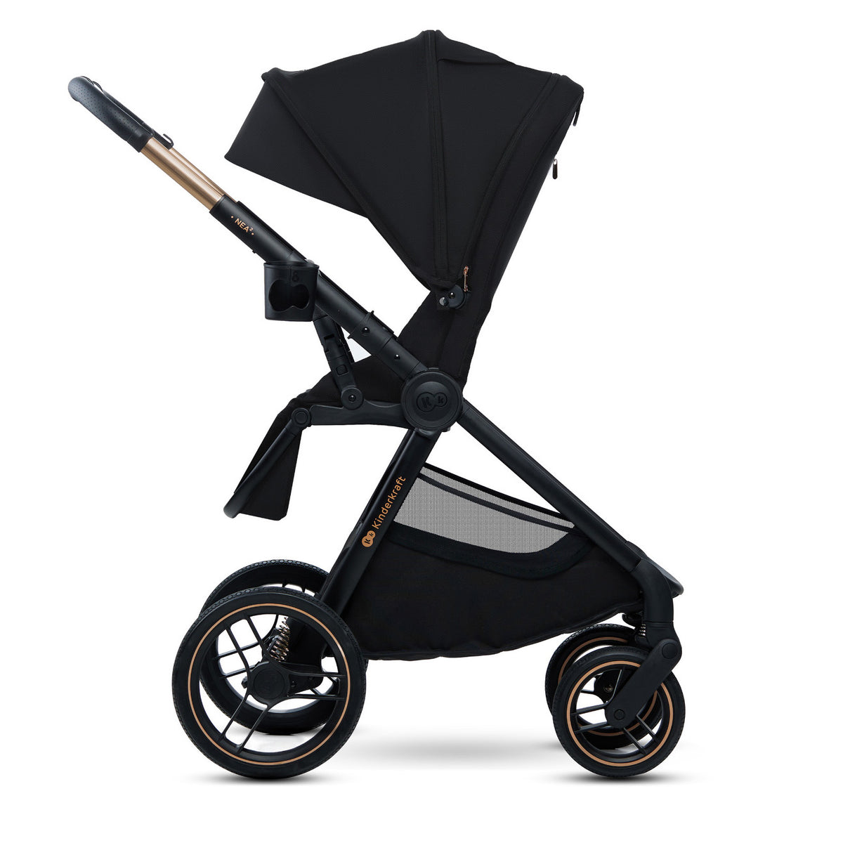 KinderKraft бебешка количка 2в1 NEA 2.0 MIDNIGHT BLACK - снимка 5