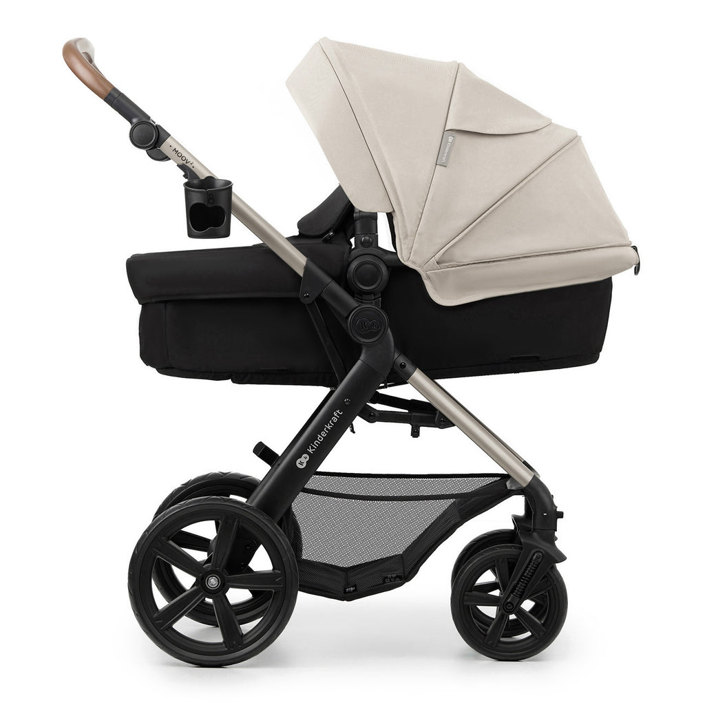 KinderKraft MOOV 2 бебешка количка 3в1 MOONLIGHT GREY - снимка 9