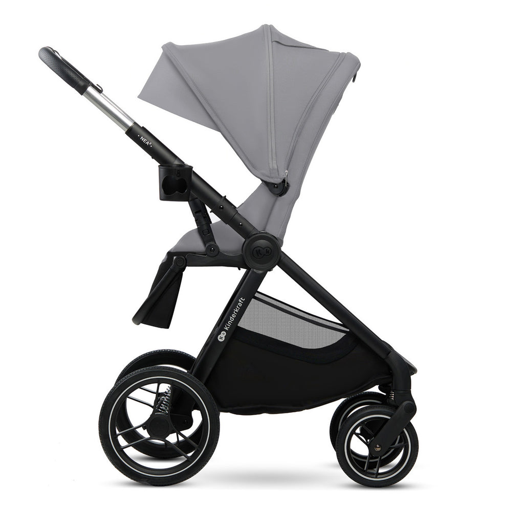 KinderKraft бебешка количка 2в1 NEA 2.0 PLATINIUM GREY - снимка 5