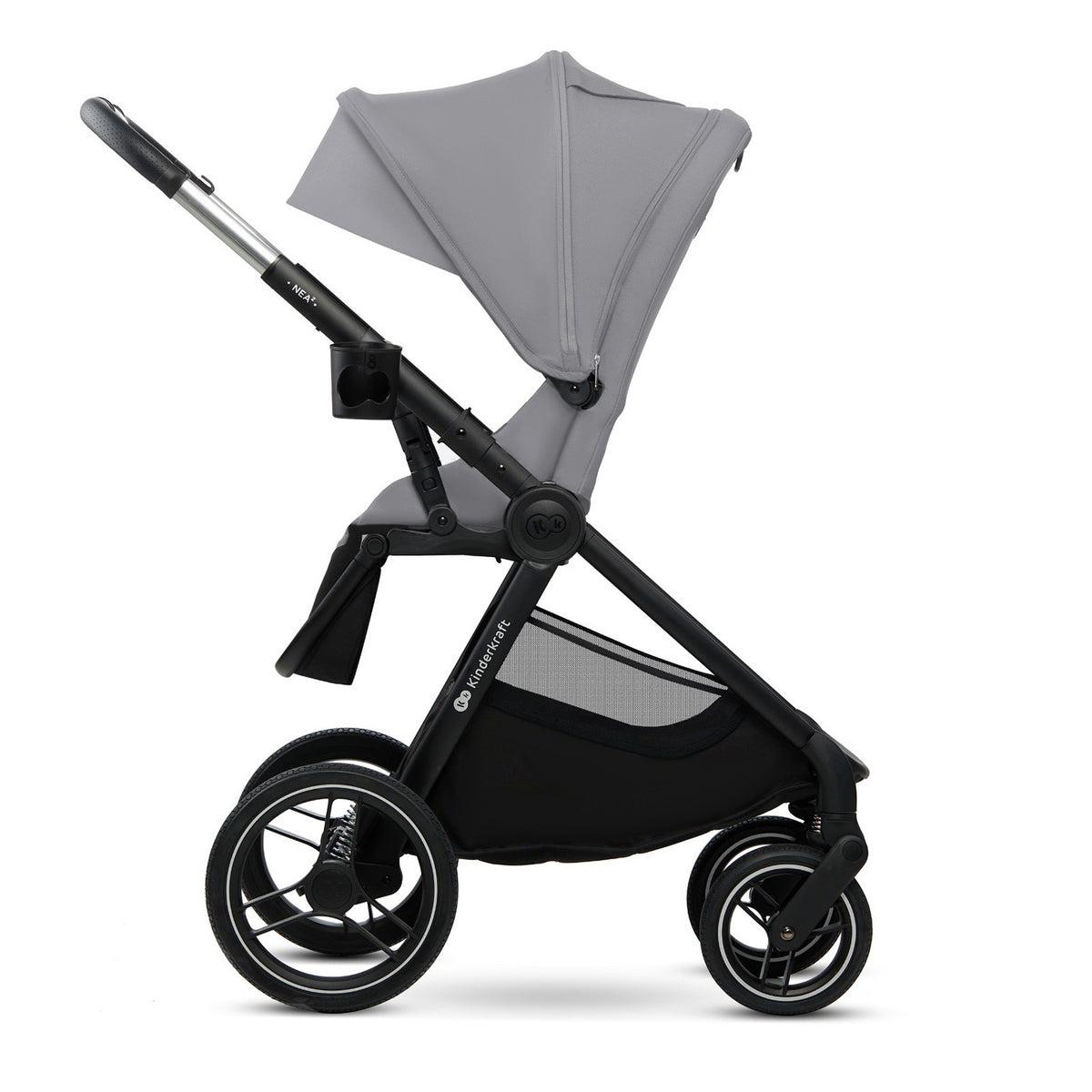 KinderKraft бебешка количка 2в1 NEA 2.0 PLATINIUM GREY - снимка 5