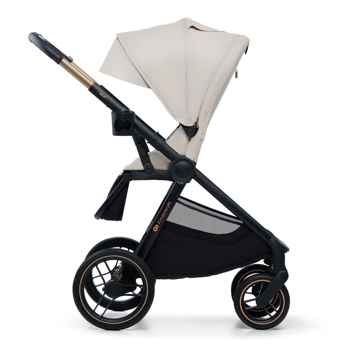 KinderKraft бебешка количка 2в1 NEA 2.0 SOFT BEIGE - снимка 5