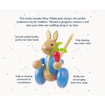 Дървена Буталка "Питър" - Peter Rabbit™ - снимка 2