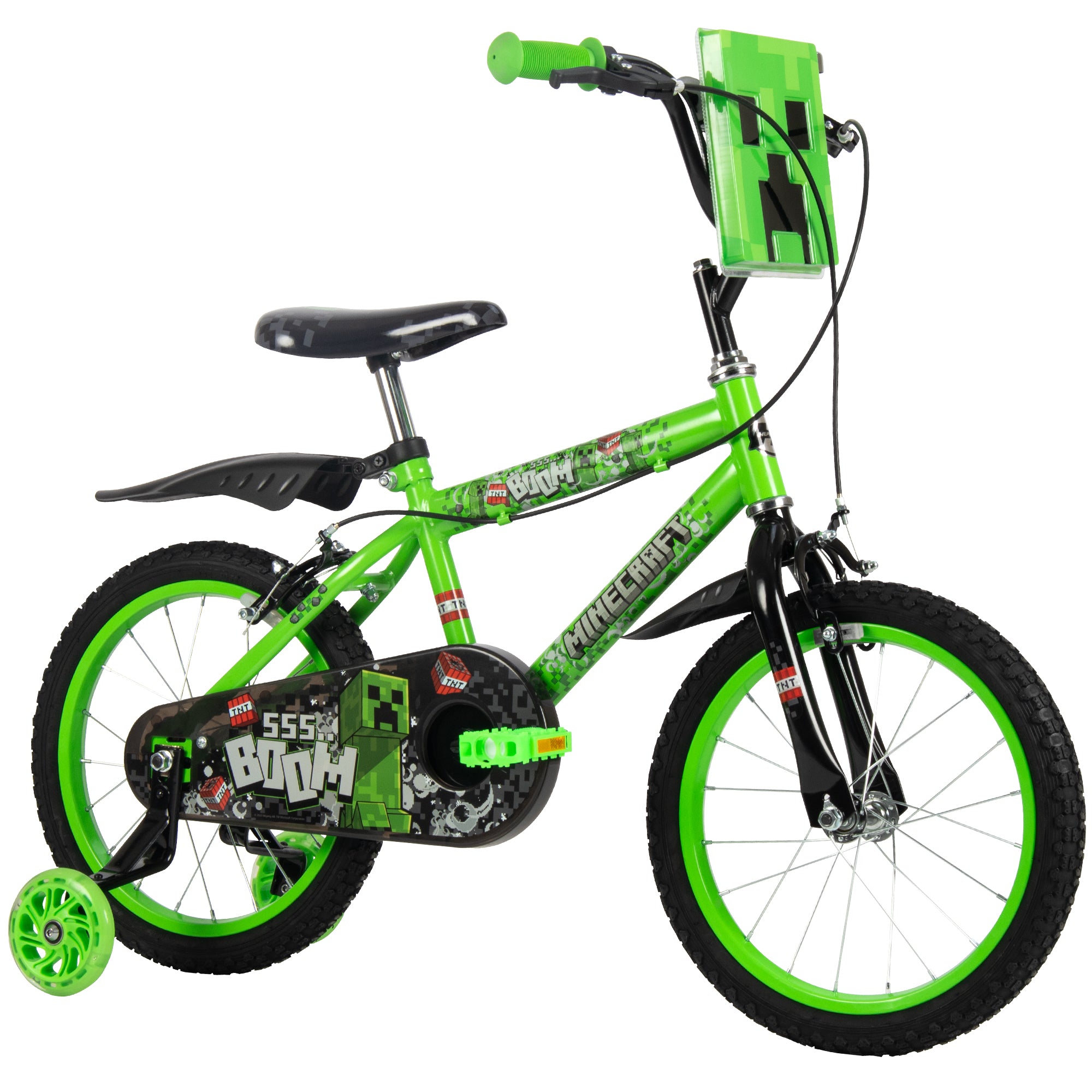 Huffy детски велосипед 16" Minecraft 21404W ЗЕЛЕН - снимка 10
