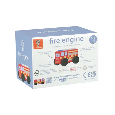 Дървена пожарна кола - Emergency Services - снимка 7
