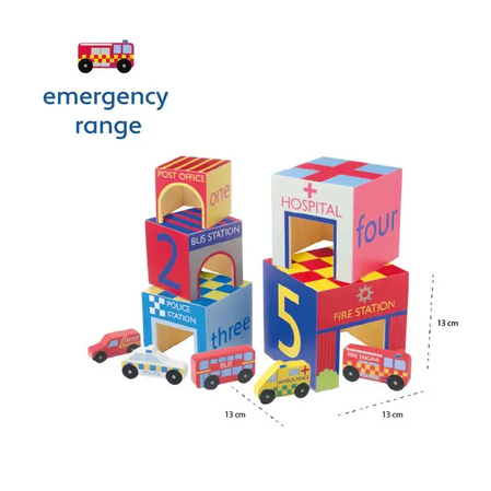 Кубчета за подрeждане с колички - Emergency Services - снимка 5