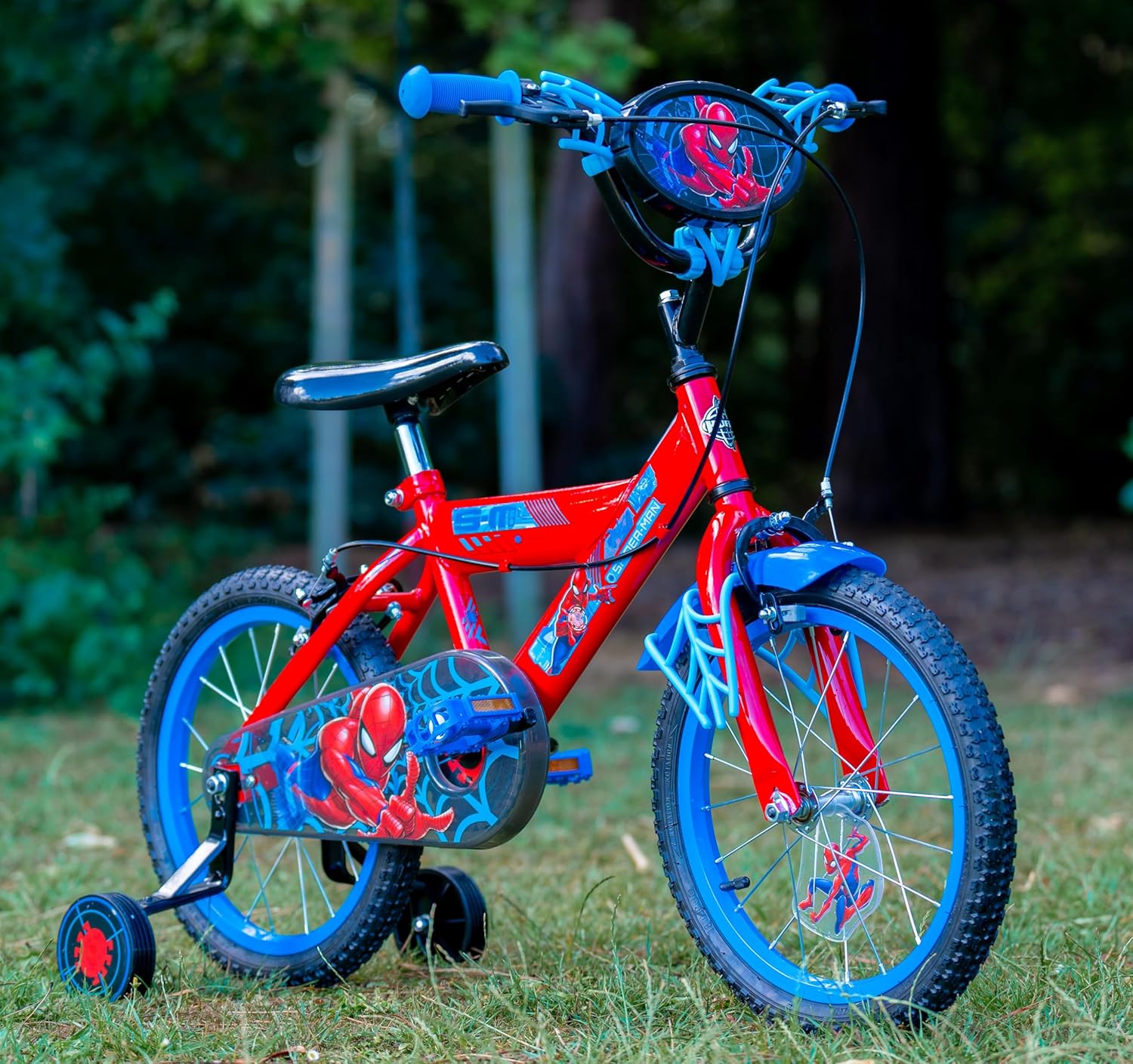 Huffy детски велосипед 16" Spiderman 21960W - снимка 5