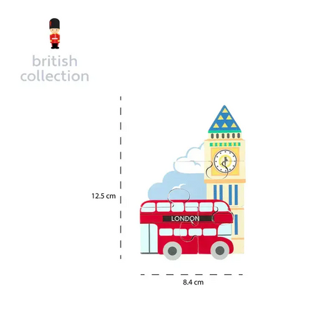 Дървен Пъзел "Лондон" - British Collection - снимка 6