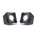 Тонколони Kisonli V410, 3W*2, USB, Черни - 22044