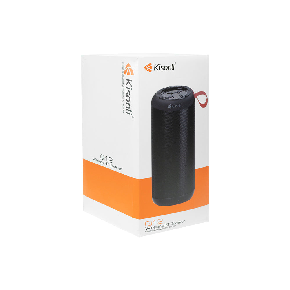 Тонколона Kisonli Q12, Bluetooth, USB, SD, FM, Различни цветове - 22124