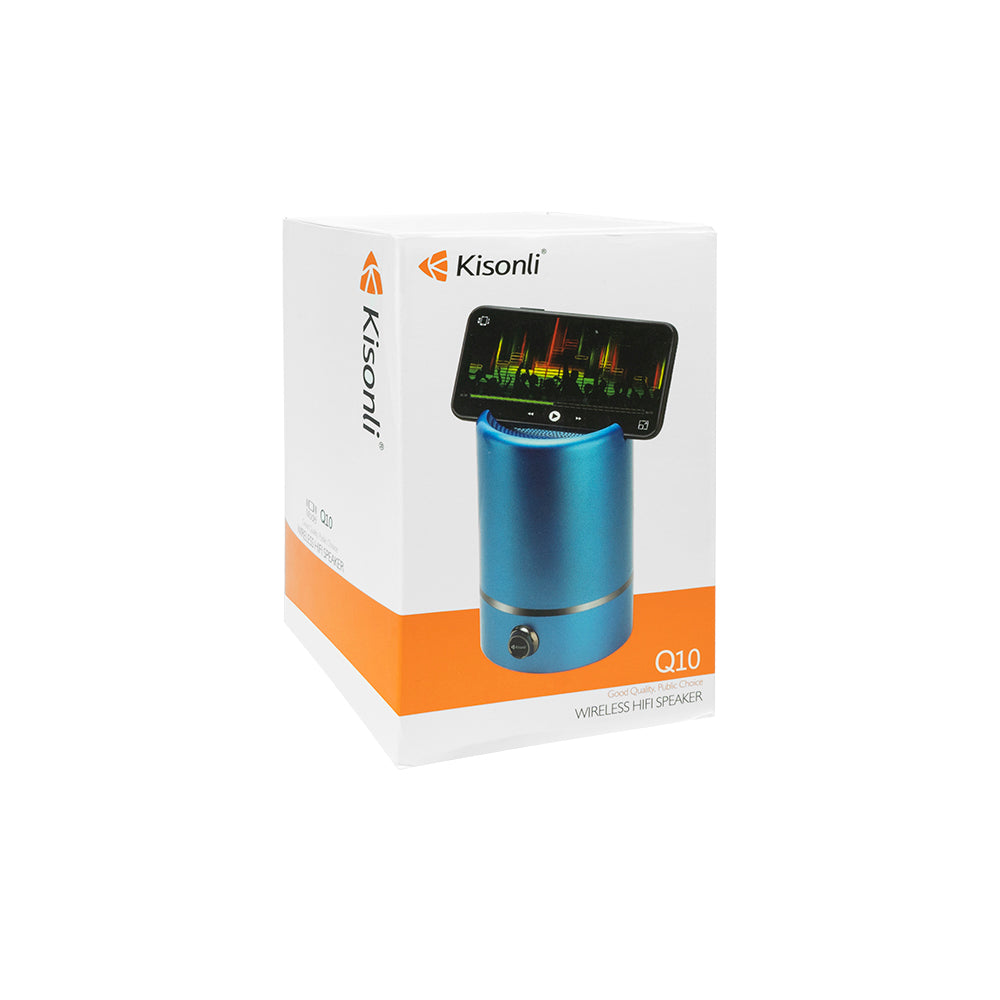 Тонколона Kisonli Q10, Bluetooth, USB, SD, FM, Различни цветове - 22125