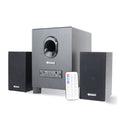 Тонколони Kisonli TM-5000U, Bluetooth, 5W+2x3W, USB, Черен - 22149