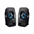 Тонколони Kisonli L-3030, 2x3W, USB, Черен - 22156