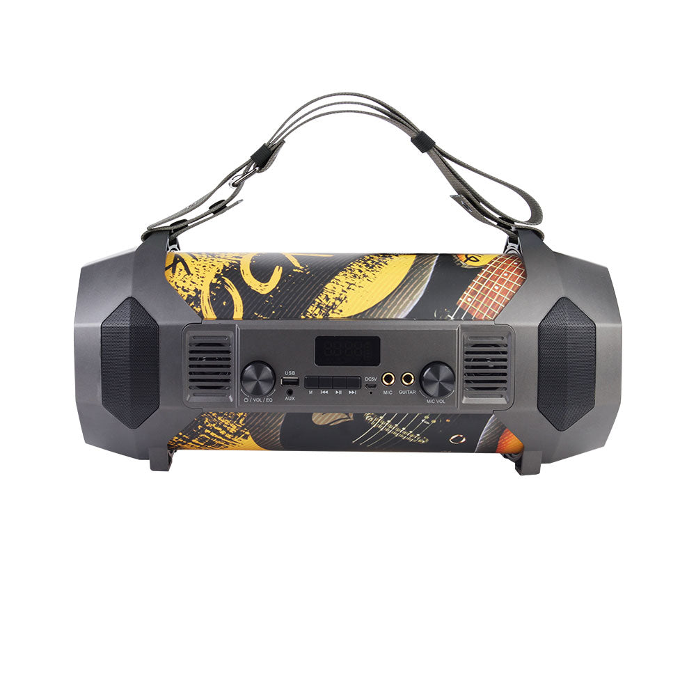 Тонколона Moveteck FT697, Караоке, Bluetooth, USB, FM, AUX, Многоцветен - 22172