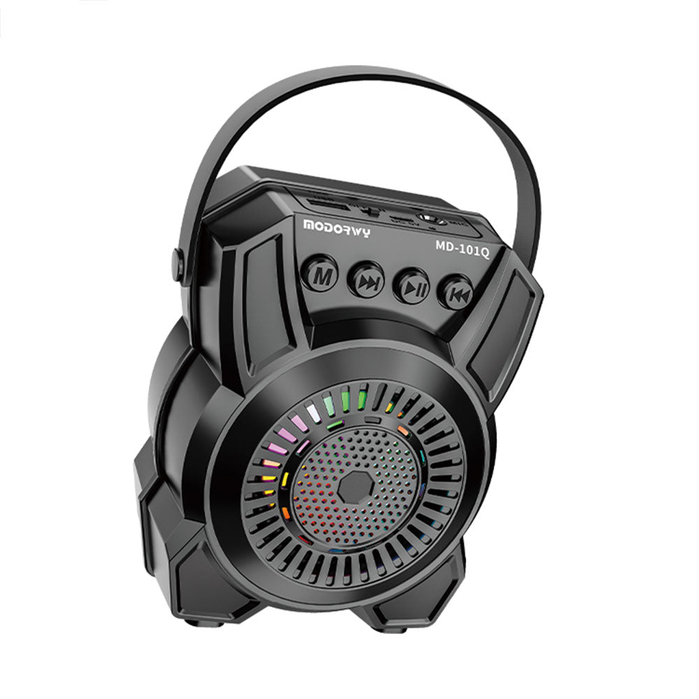 Тонколона Modorwy MD-101Q, Караоке, Bluetooth, USB, SD, FM, AUX, Черен - 22175