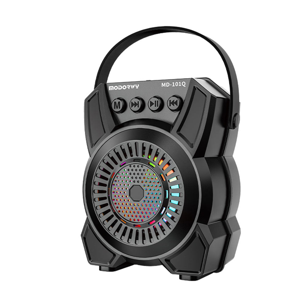 Тонколона Modorwy MD-101Q, Караоке, Bluetooth, USB, SD, FM, AUX, Черен - 22175