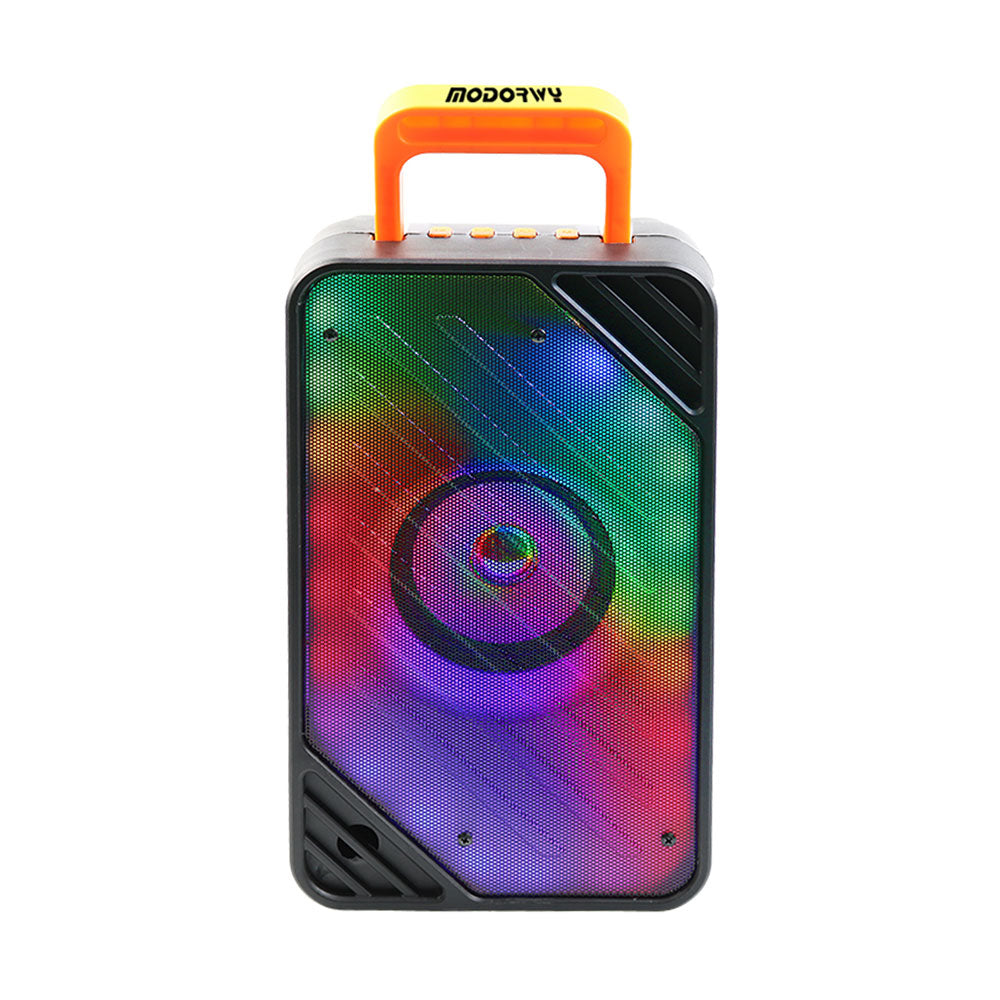Тонколона Modorwy MD-302F, Караоке, Микрофон, Bluetooth, USB, SD, FM, AUX, Черен - 22177