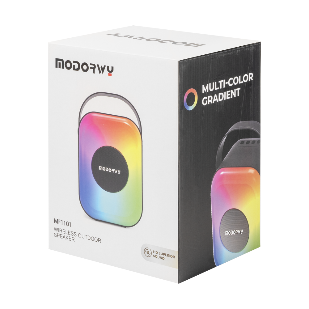 Тонколона Modorwy MF1101, Bluetooth, USB, SD, FM, AUX, Черен - 22190