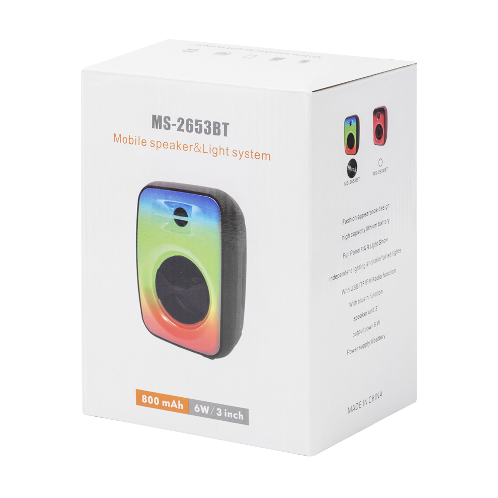 Тонколона Modorwy MF1102, Bluetooth, USB, SD, FM, AUX, Черен - 22194