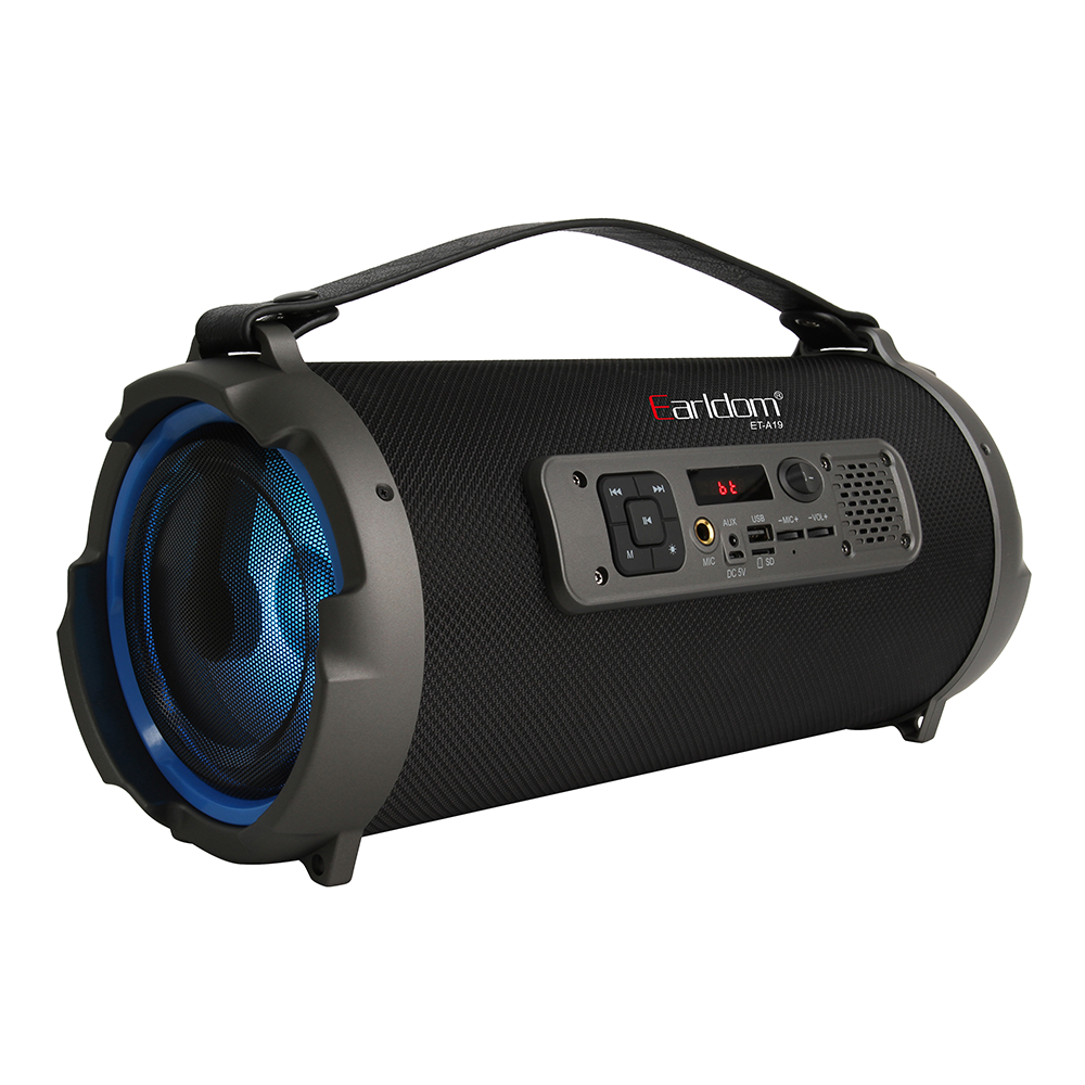 Тонколона Earldom ET-A19, Караоке, Bluetooth, USB, FM, AUX, Черен - 22199