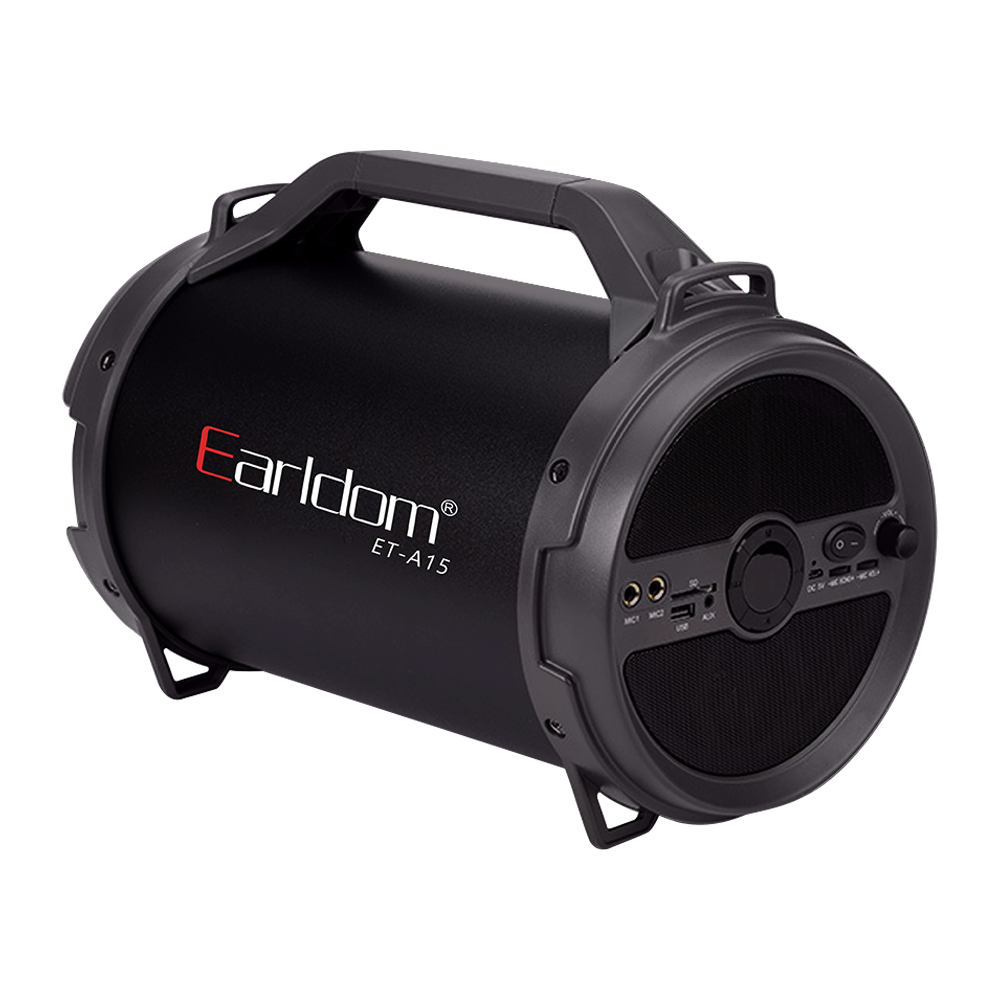 Тонколона Earldom ET-A15, Караоке, Bluetooth, USB, FM, AUX, Черен - 22201
