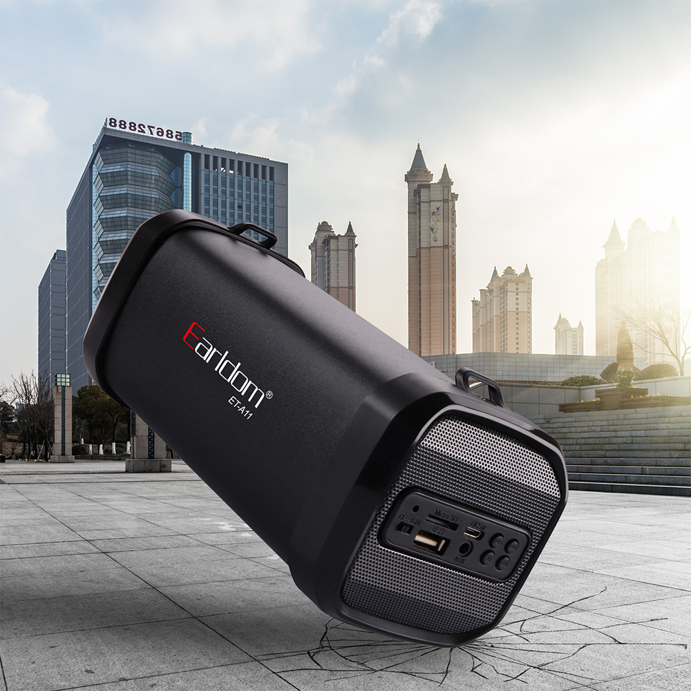 Тонколона Earldom ET-A11, Bluetooth, USB, FM, AUX, Черен - 22205