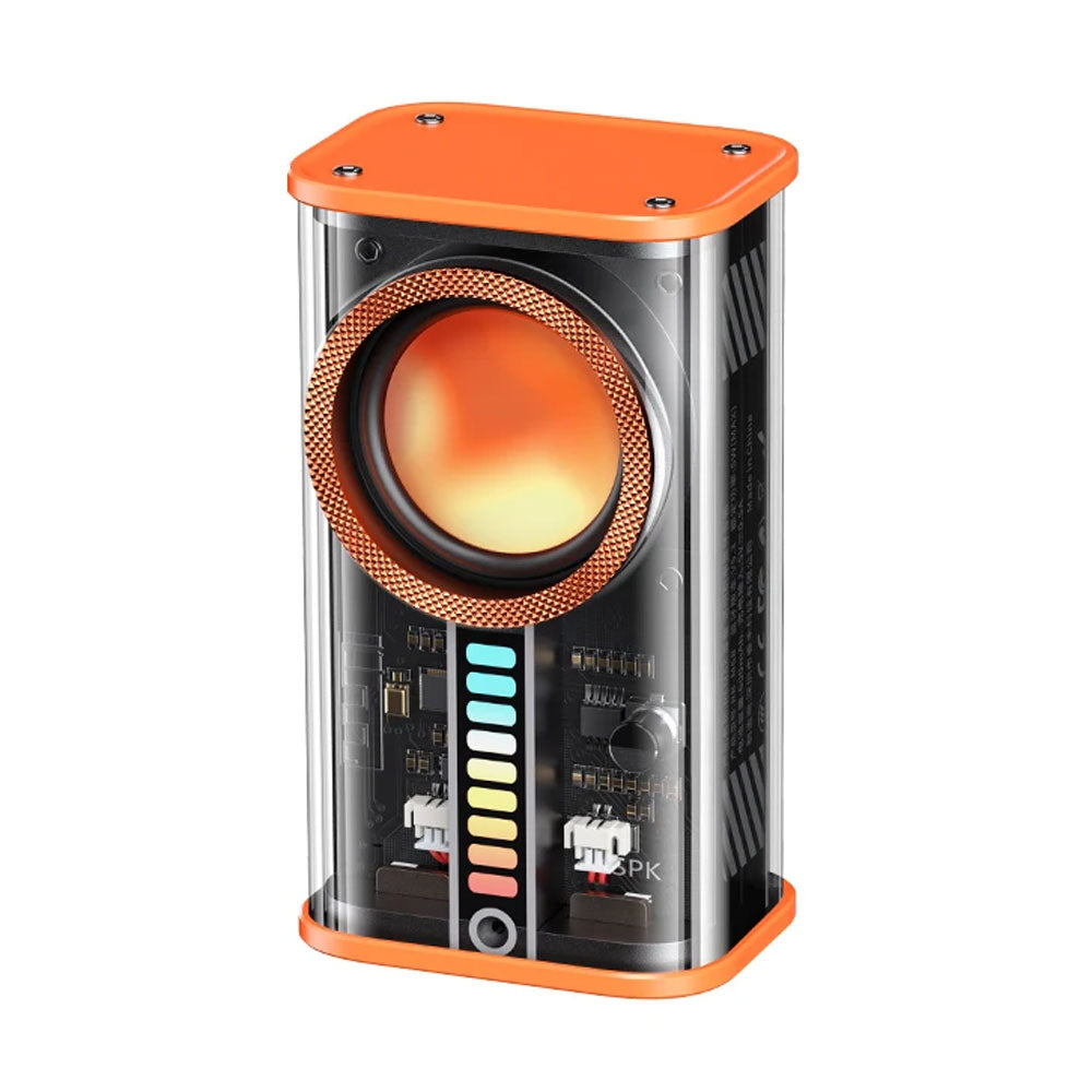 Тонколона Remax Clear Mecha RB-M68, Bluetooth, TWS, Различни цветове - 22209