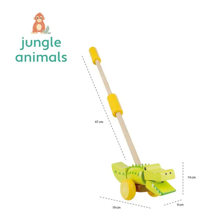 Дървена Буталка "Крокодил" - Jungle Animals - снимка 3