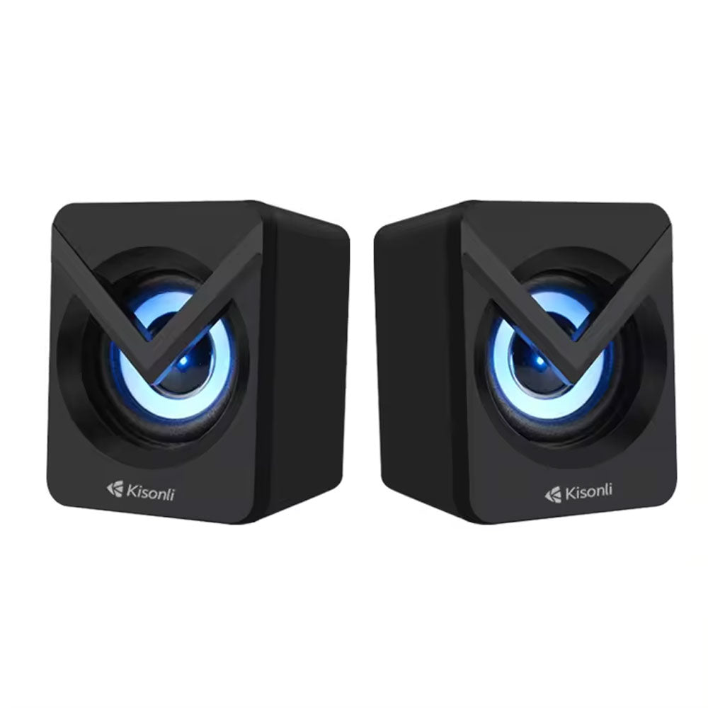 Тонколони Kisonli L-1040, AUX, 2x2.5W, Черен - 22244