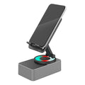 Тонколона със стойка за телефон Kisonli M2, Bluetooth, USB, RGB, Различни цветове - 22274