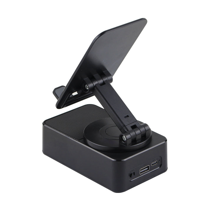 Тонколона със стойка за телефон Kisonli M2, Bluetooth, USB, RGB, Различни цветове - 22274