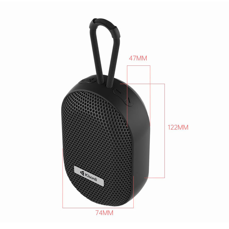 Тонколона Kisonli Т6, Bluetooth, USB, SD, FM, Различни цветове - 22276