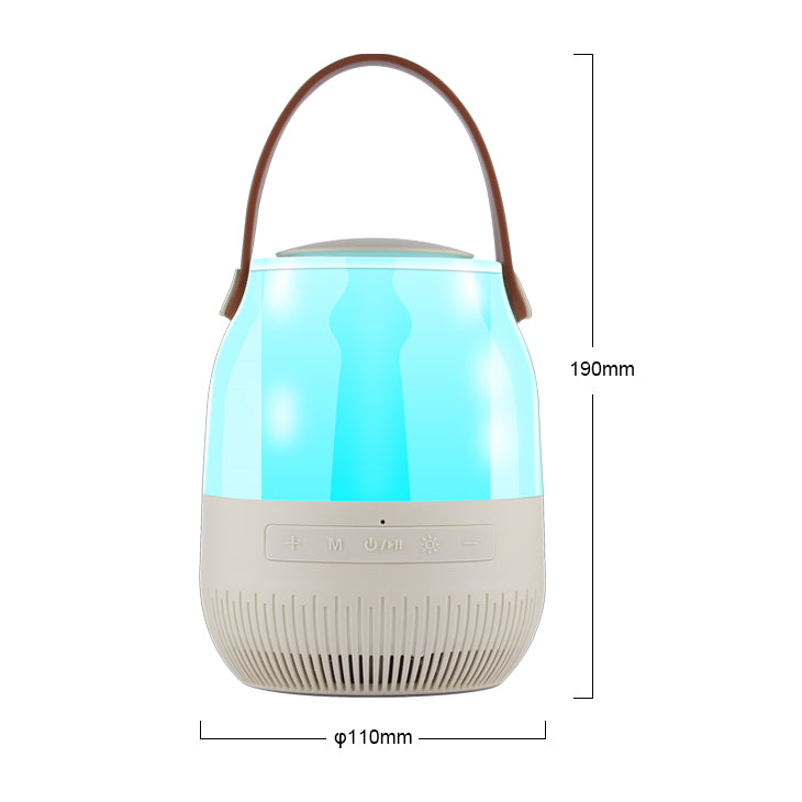 Тонколона Kisonli LP-6S, Bluetooth, USB, SD, FM, RGB, Различни цветове - 22279